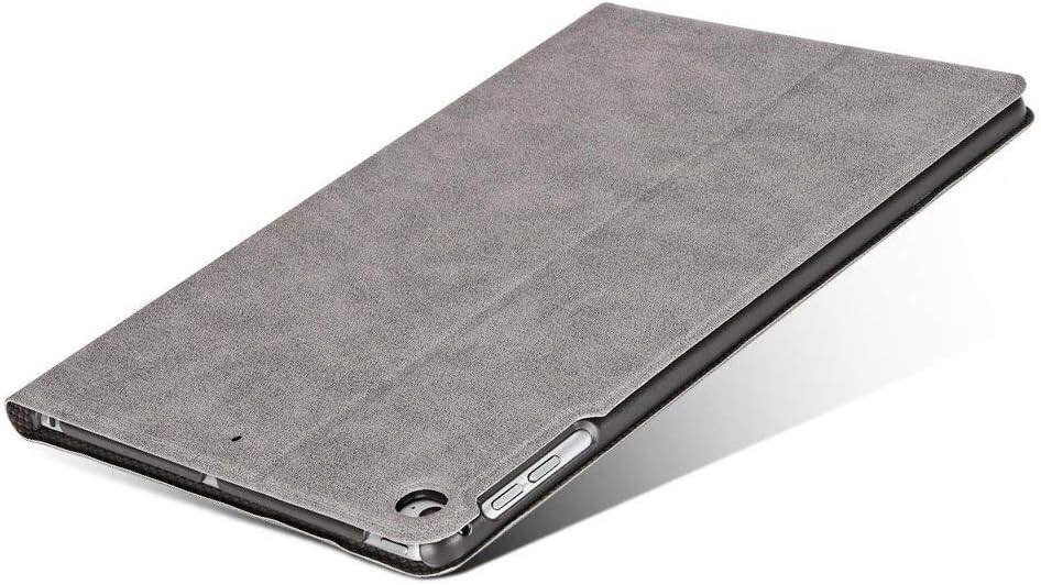 Alt View 3. DuraSafe Cases - iPad Air 11" M3/M2 & Air 10.9" 5th/4th Gen Deer Pattern Folio Smart Case with Viewing Stand A2316 A2324 A2325 A2072 - Gray.