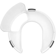 Front. KitchenAid - Secure Fit Pouring Shield Fits all 5, 5.5 & 6 Quart KitchenAid Stainless Steel Bowls - White.