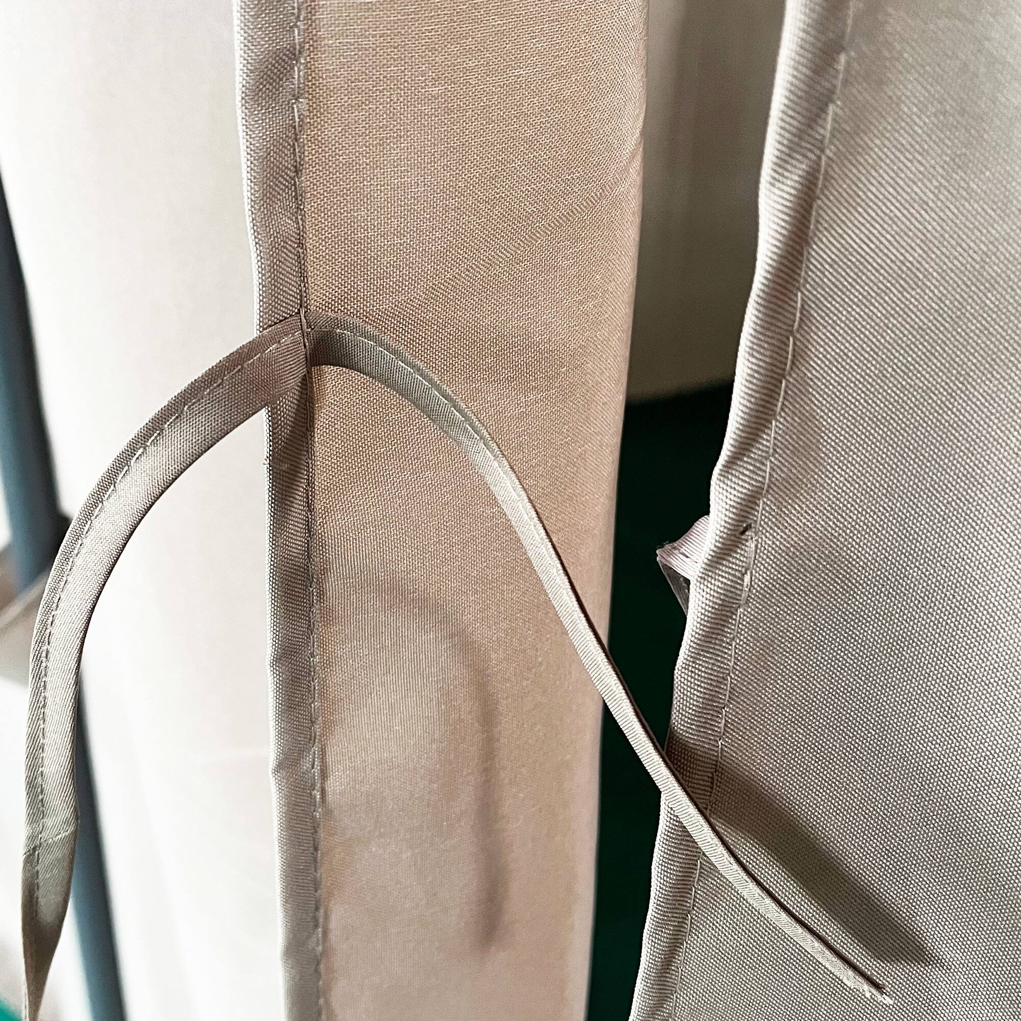 Alt View 5. Outsunny - 10' x 13' Outdoor Patio Gazebo Canopy Shelter with 6 Removable Sidewalls, & Steel Frame for Garden, Lawn - khaki.