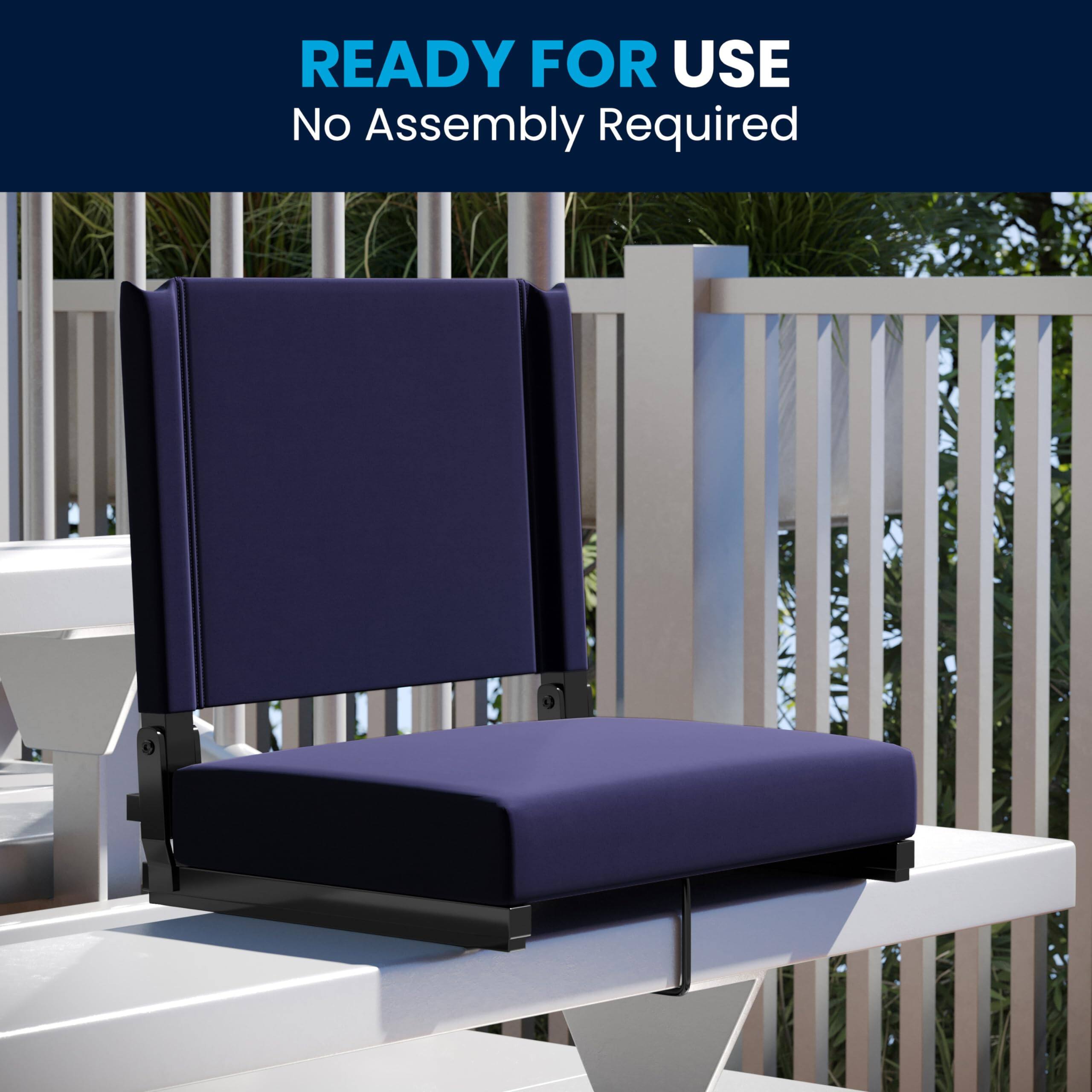 READY FOR USE  
No Assembly Required