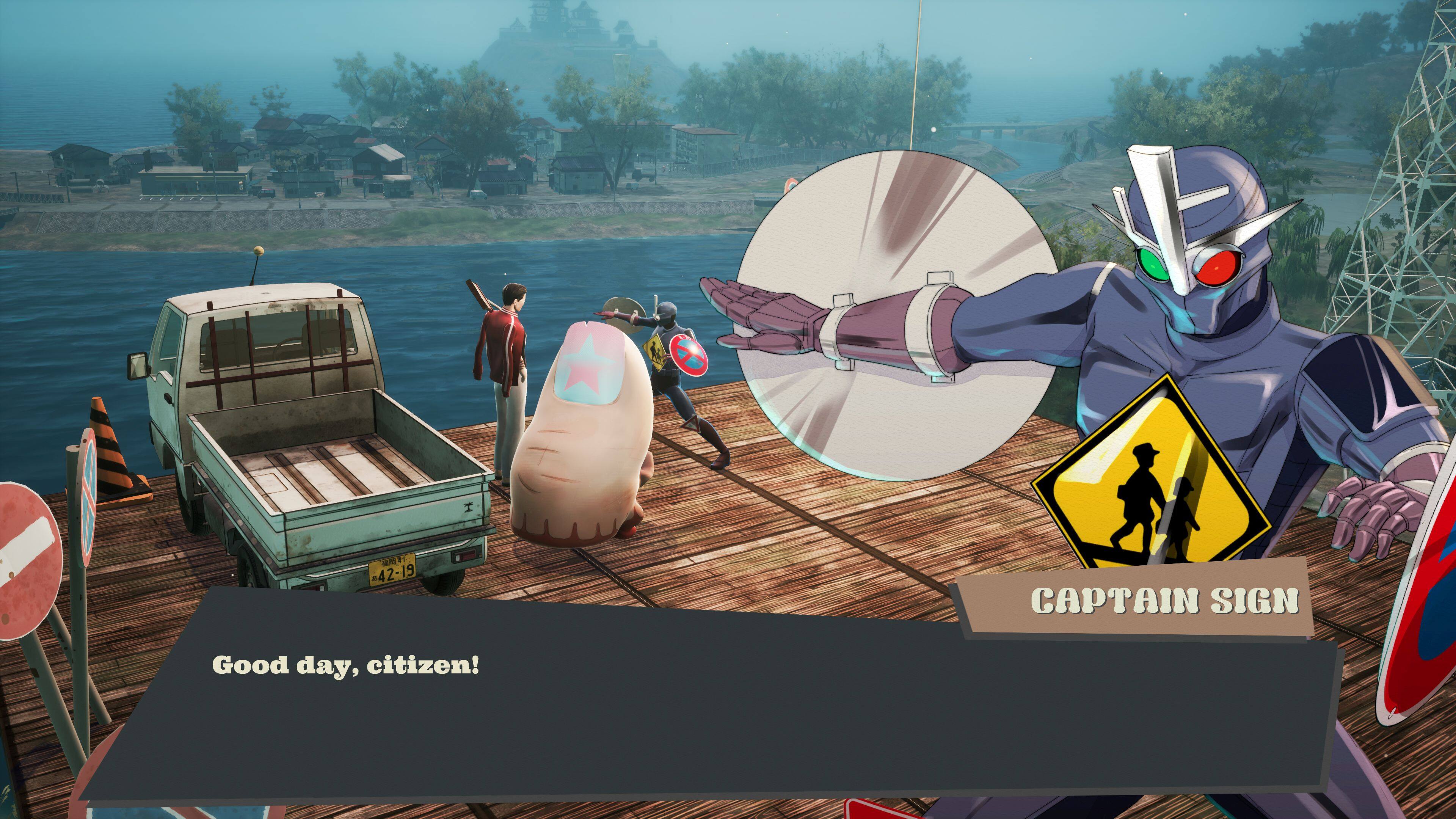 Good day, citizen!

CAPTAIN SIGN