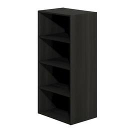 FurniFact - Engineered Wood bookcase with sleek design for organized storage - Espresso