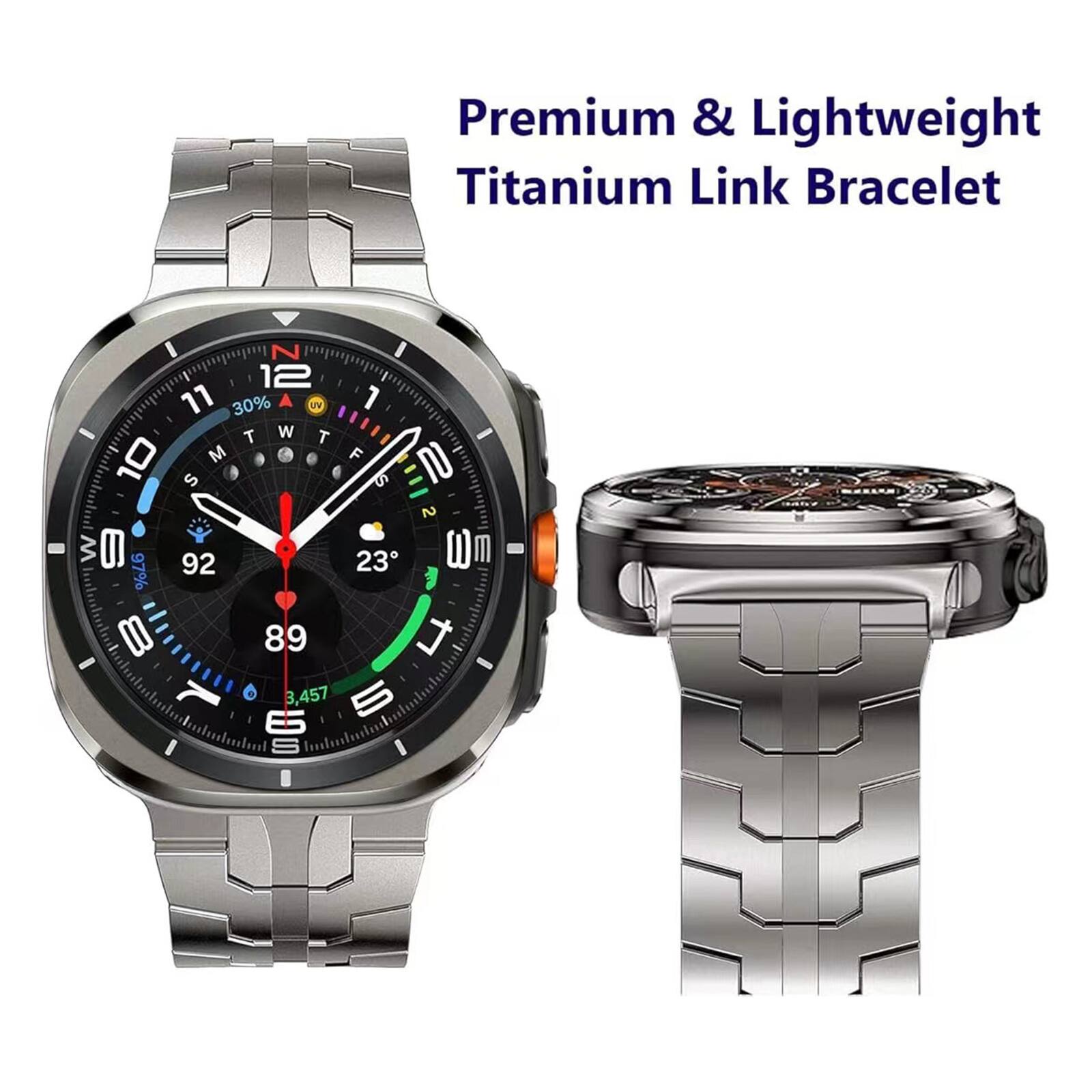 Premium & Lightweight Titanium Link Bracelet