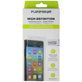 PureGear - High-Definition Tempered Glass for Apple iPhone 14 Plus / 13 Pro Max - Clear