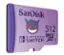 SanDisk 512 Nintendo Micro SD Switch XC I