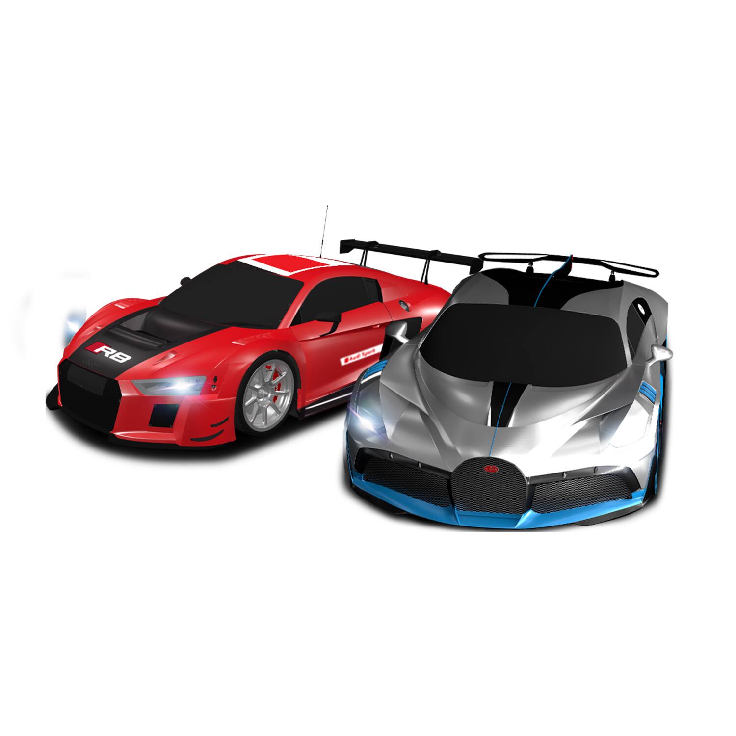 Alt View 1. Jupiter Creations - Turbo City Small Slot Car Track Buggatti.