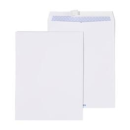 Staples - QuickStrip EasyClose Self Seal Security Tinted Catalog Envelopes, 10" x 13", 100/Box - White