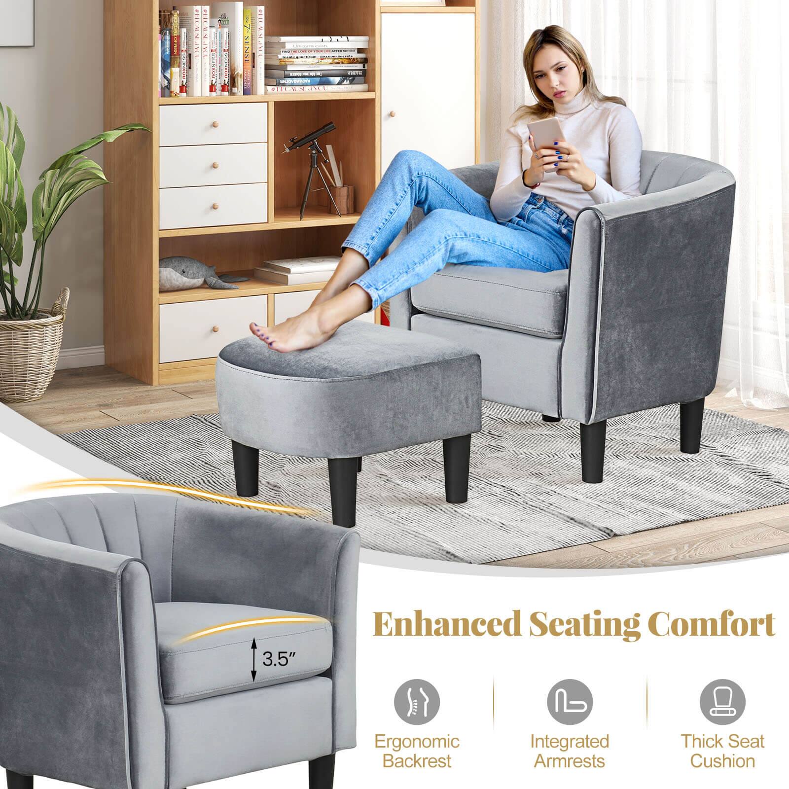 Enhanced Seating Comfort  
Ergonomic Backrest  
Integrated Armrests  
Thick Seat Cushion