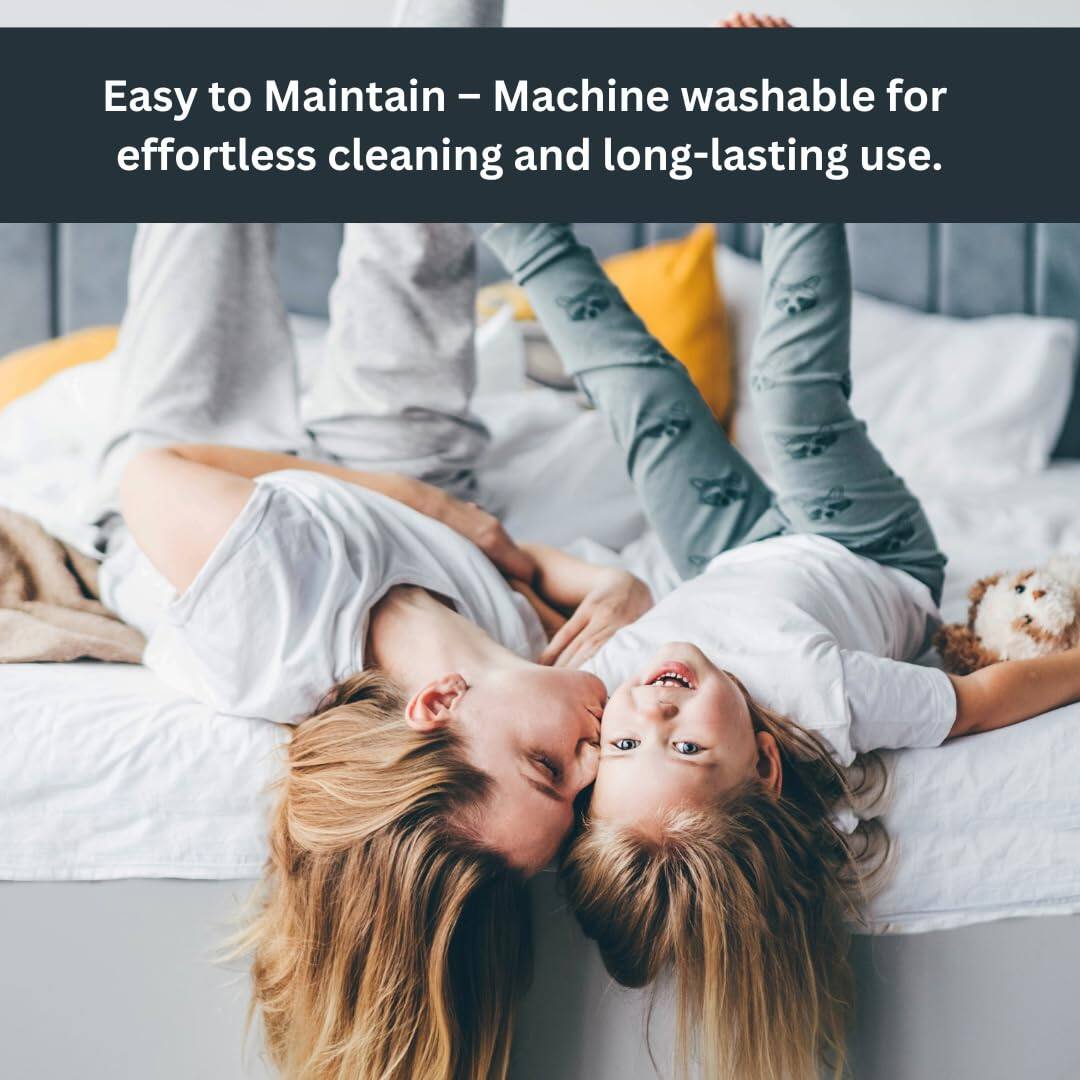 Easy to Maintain – Machine washable for effortless cleaning and long-lasting use.