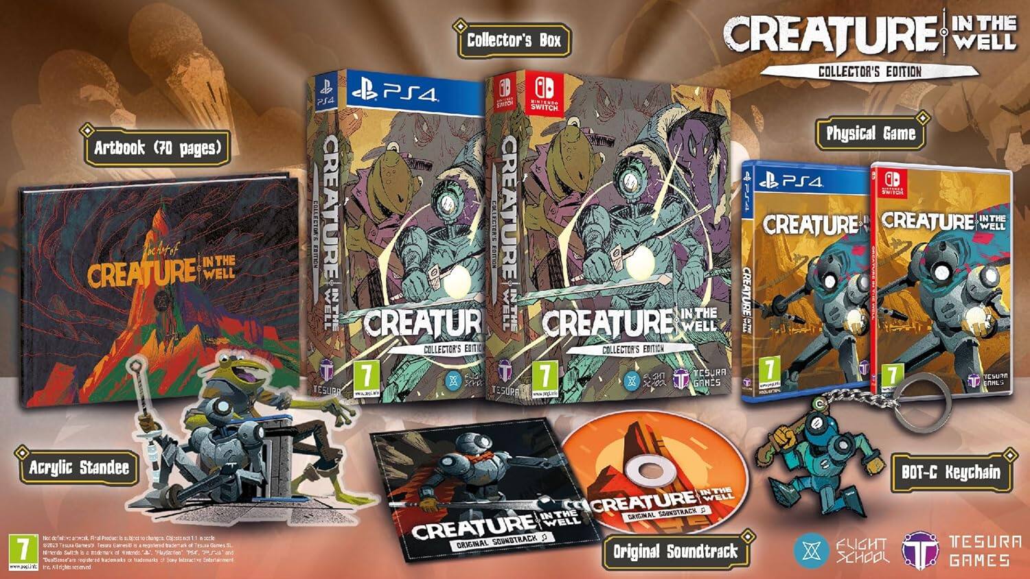 **Creature in the Well Collector's Edition**

- **Artbook (70 pages)**
- **Collector's Box**
- **Physical Game (PS4, PS4 SP, PS4 Slim, PS4 Pro, PS4 Pro Slim, PS4 Pro Slim, PS4 Pro Slim, PS4 Pro Slim, PS4 Pro Slim, PS4 Pro Slim, PS4 Pro Slim, PS4 Pro Slim, PS4 Pro Slim, PS4 Pro Slim, PS4 Pro Slim, PS4 Pro Slim, PS4 Pro Slim, PS4 Pro Slim, PS4 Pro Slim, PS4 Pro Slim, PS4 Pro Slim, PS4 Pro Slim, PS4 Pro Slim, PS4 Pro Slim, PS4 Pro Slim, PS4 Pro Slim, PS4 Pro Slim, PS4 Pro Slim, PS4 Pro Slim, PS4 Pro Slim, PS4 Pro Slim, PS4 Pro Slim, PS4 Pro Slim, PS4 Pro Slim, PS4 Pro Slim, PS4 Pro Slim, PS4 Pro Slim, PS4 Pro Slim, PS4 Pro Slim, PS4 Pro Slim, PS4 Pro Slim, PS4 Pro Slim, PS4 Pro Slim, PS4 Pro Slim, PS4 Pro Slim, PS4 Pro Slim, PS