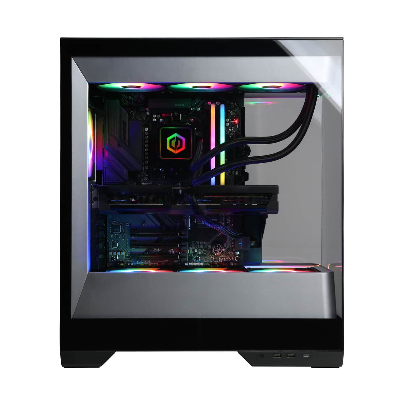 【新品パーツ】ゲーミングPC RTX5070Ti Ryzen7 DS900BK tsukumo-y_0409090030018