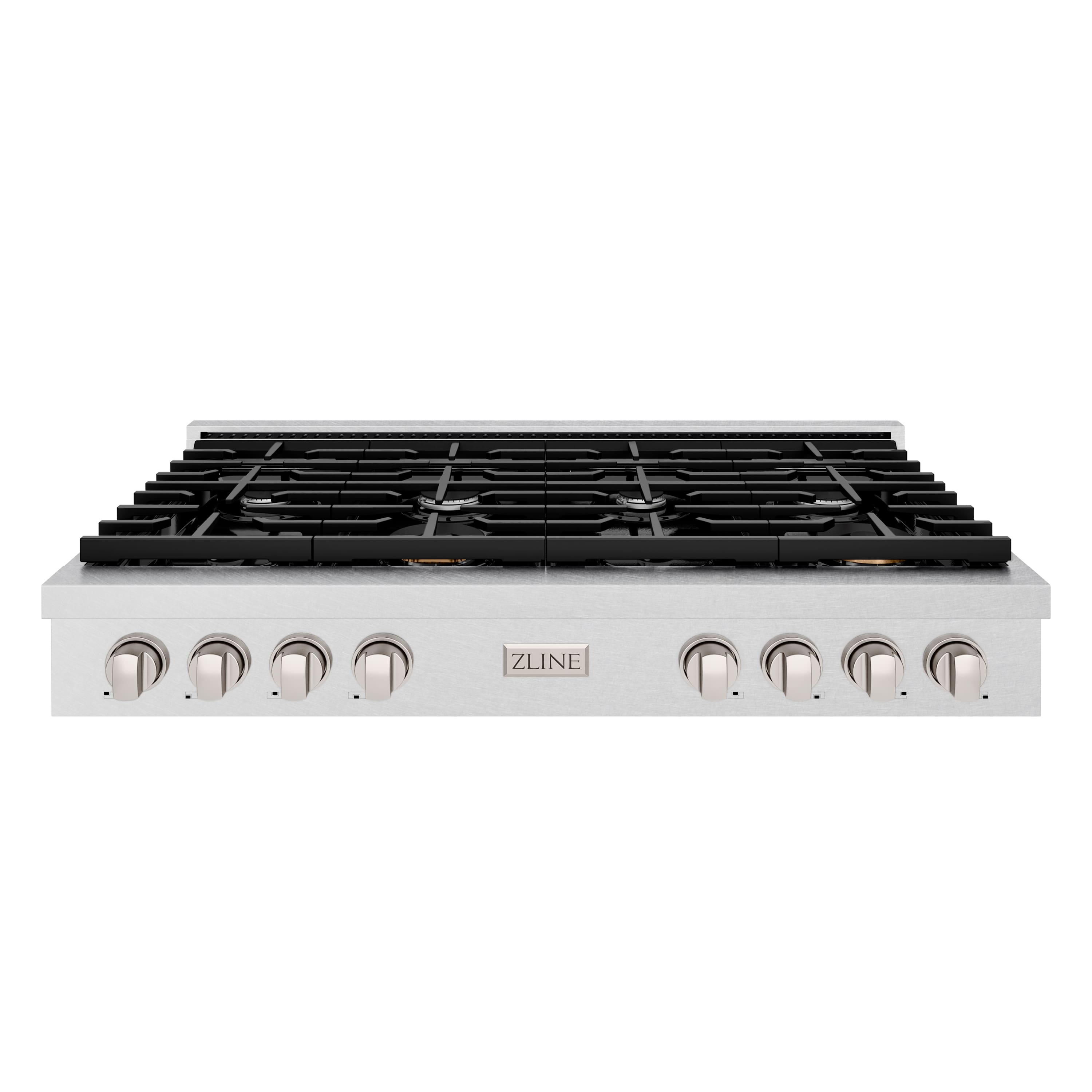 ZLINE - 48 in. Paramount Gas Rangetop with 8 Burners (SRTS-48) - Stainless Steel - Front_Zoom