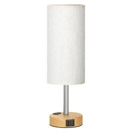 Dazzed Corner - Bedside Desk Lamps,LED Bulb Included - Wood
