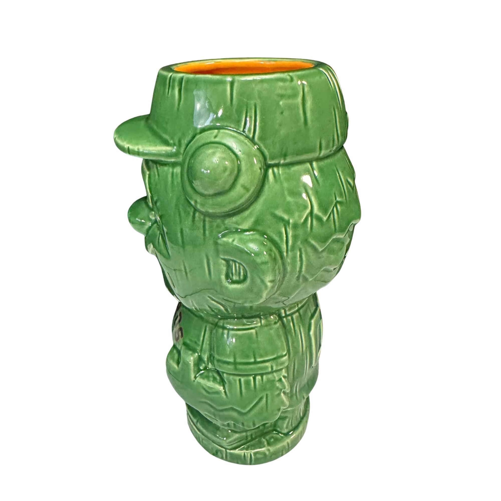 Alt View 1. ThinkGeek - Geeki Tikis MLB Mascot 26-Ounce Ceramic Mug | Houston Astros, Orbit - Green.