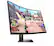 Left. HP OMEN - 27" QHD Curved 240Hz FreeSync Gaming Monitor ( DisplayPort, HDMI, USB, Audio Jack) - Black.