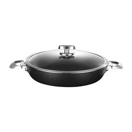 Scanpan - Pro IQ 4.25 Quart Covered Chef Pan, 12.5 Inch - Black