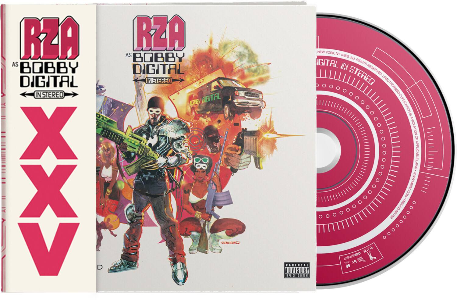 RZA AS BOBBY DIGITAL IN STEREO  
XXV  

RZA AS BOBBY DIGITAL IN STEREO  
BOBBY DIGITAL  
SIENKIEWICZ  
NEW YORK NY 10005  
ALL DIGITAL RIGHTS RESERVED  
STEREO  
UNAUTHORIZED DUPLICATION IS A VIOLATION OF APPLICABLE LAWS  
WWW.MNRK.COM  
MNK-CD-401792  
PARENTAL ADVISORY EXPLICIT CONTENT  

NEW YORK, NY 10005. ALL RIGHTS RESERVED. UNAUTHORIZED DUPLICATION IS A VIOLATION OF APPLICABLE LAWS. WWW.MNRK.COM  
MNK-CD-401792  
PARENTAL ADVISORY EXPLICIT CONTENT