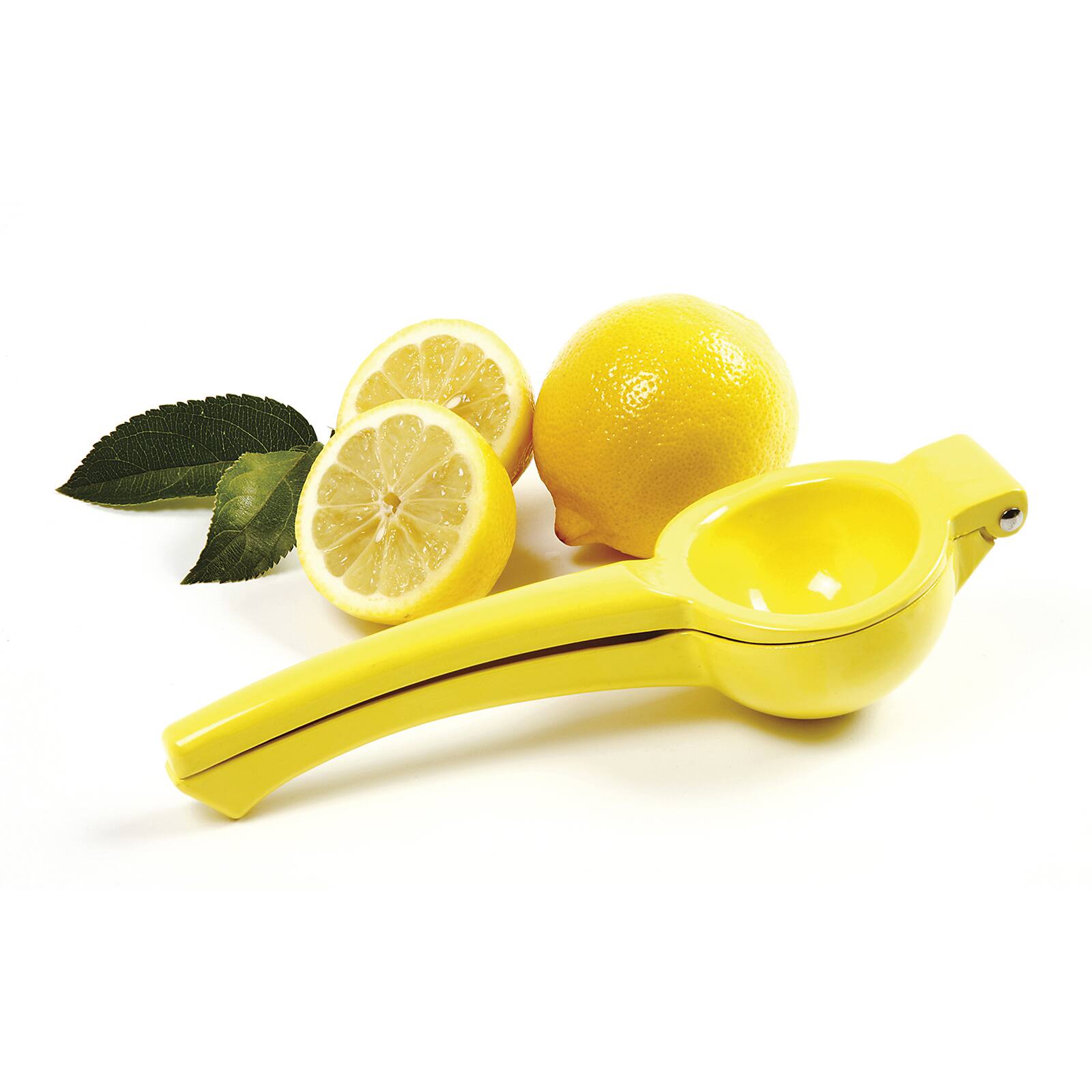 Alt View 2. Norpro - Aluminum Lemon Juicer, Yellow - Yellow.