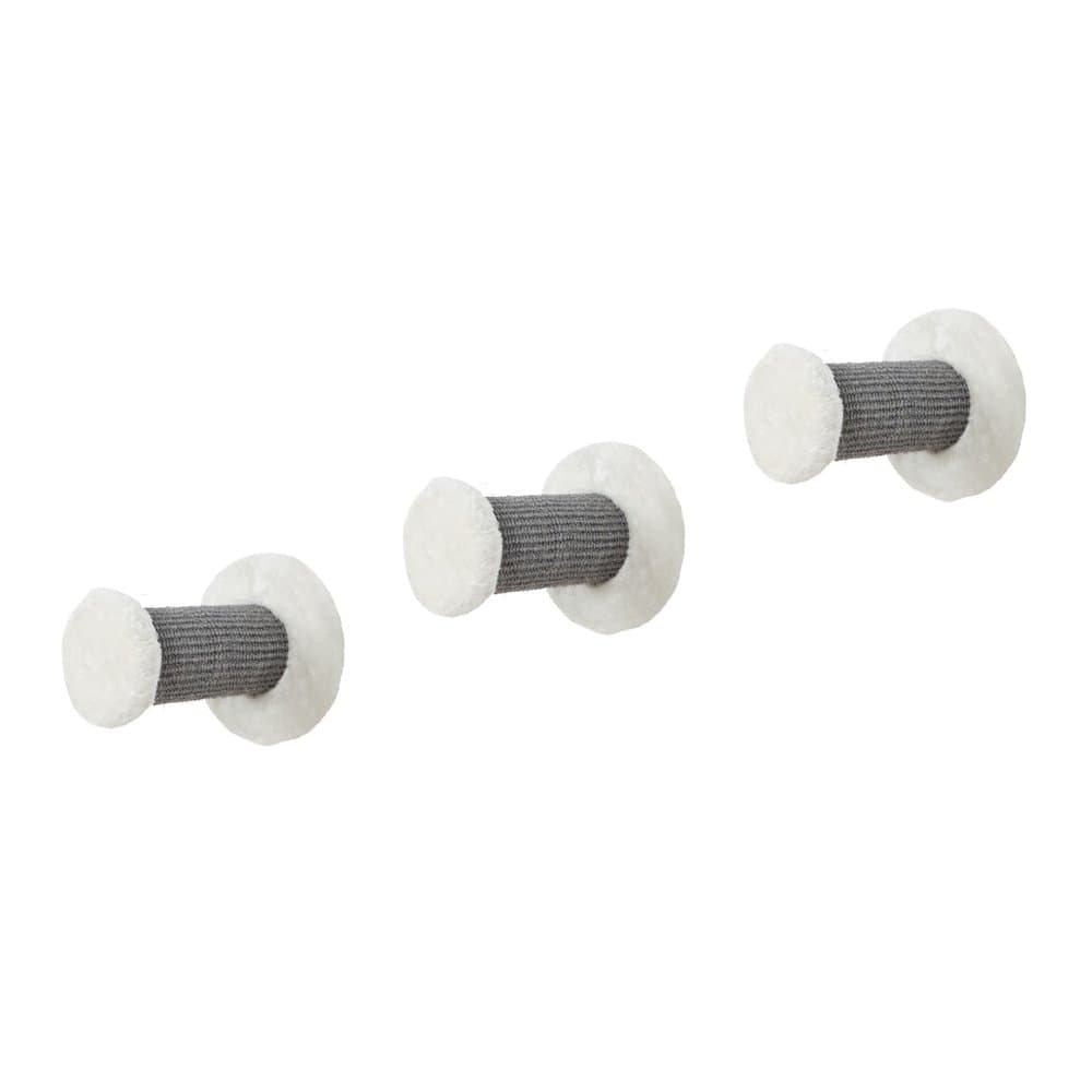 TRIXIE - XXL Multi-Level Wall Mounted Cat Perch-Step, 3 Piece Set - Gray