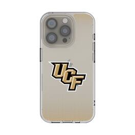 Keyscaper - NCAA - UCF Knights Linen Logo iPhone Clear Case - 16e - Multicolor