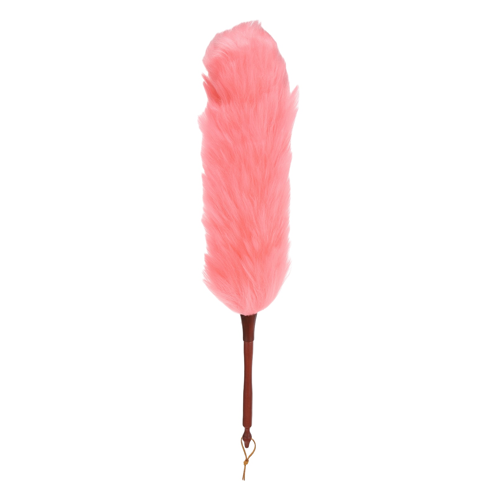 Unique Bargains - Wool Duster 24.4 Inch Natural Feather Cleaning Tool with Wooden Handle for Fans Window Blinds Shelves Furniture - Pink price history on PriceWatchPro