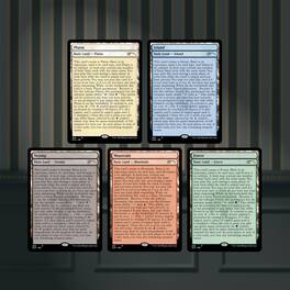 Wizards of The Coast - Magic the Gathering: Secret Lair The Full-Text Lands