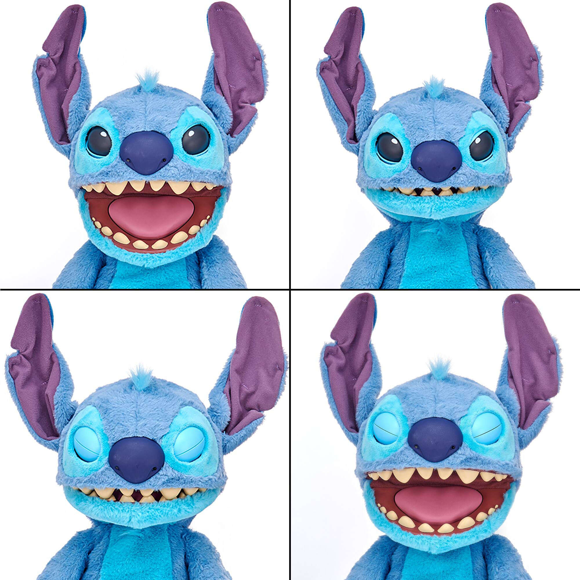 Back. WOW! Stuff - WOW! Stuff: Disney Stitch Puppetronic – RealFX, 100+ Actions & Sounds, 18” Figure, Limited 1st Edition.