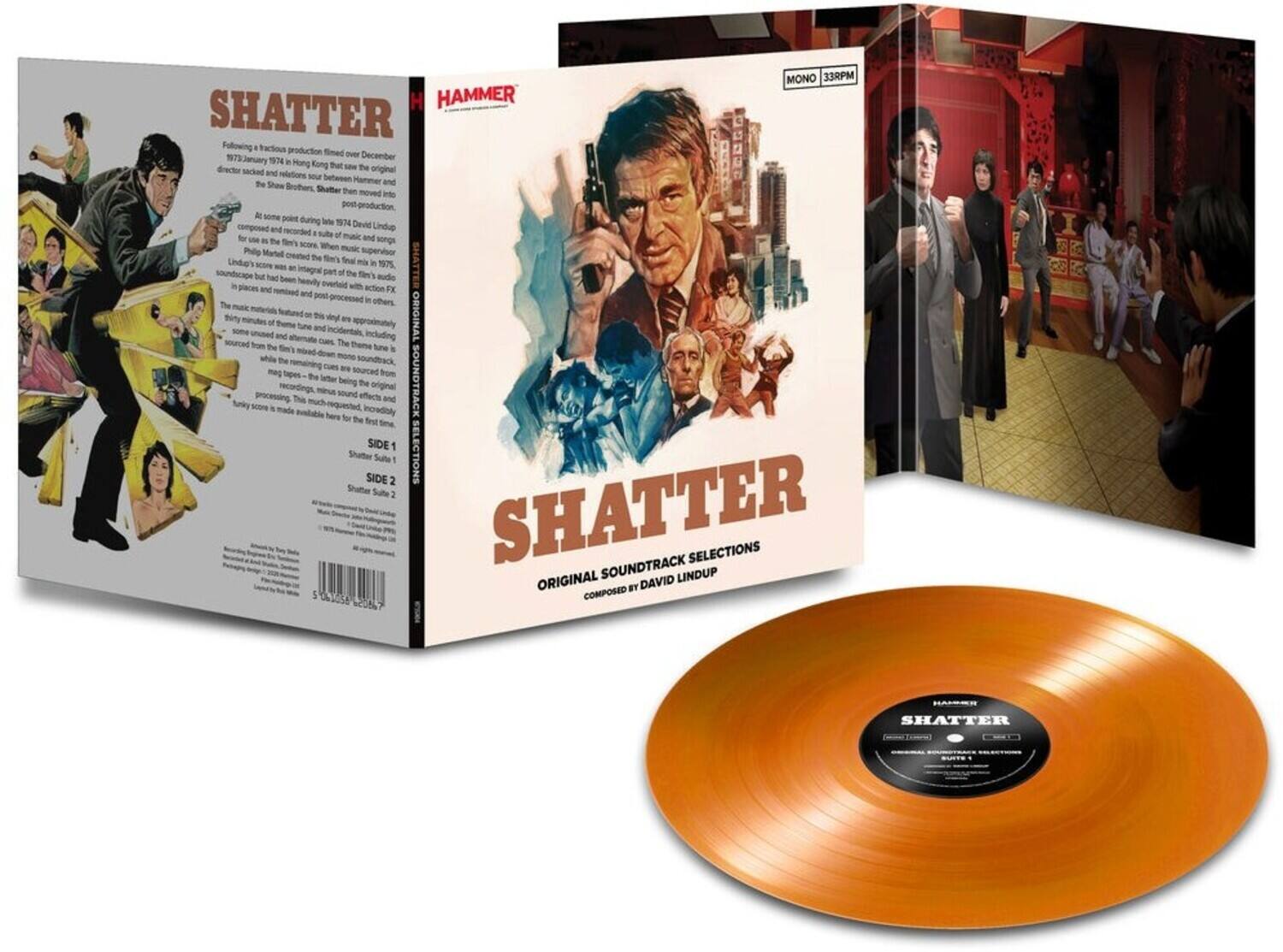 David Lindup - Shatter (Original Soundtrack Selections)   - VINYL LP price history on PriceWatchPro