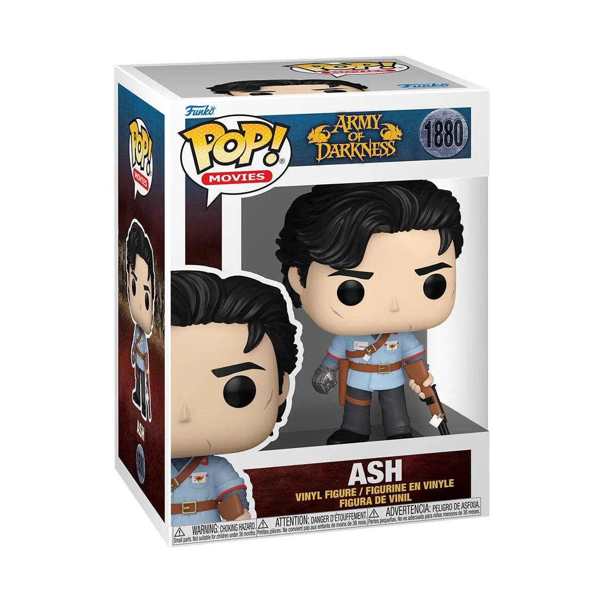 PEP AR Funko ARMY 1 POP! OF 1880 DARKNESS MOVIES ASH EN VINYLE FIGURE / FIGURINE EN VINYL / FIGURA DE VINIL PELIGRO DE ASFIXIA D'TOUFFEMENT. A ADVERTENCIA: a a merores de x n DANGER poturias to a adetsado HAZARO A ATTENTION: enferits de mor de  noc Pares WARNING: CHOKING Mo cnvent - a A a mts Prtites picas NiDe ade Snal pas to tubbe