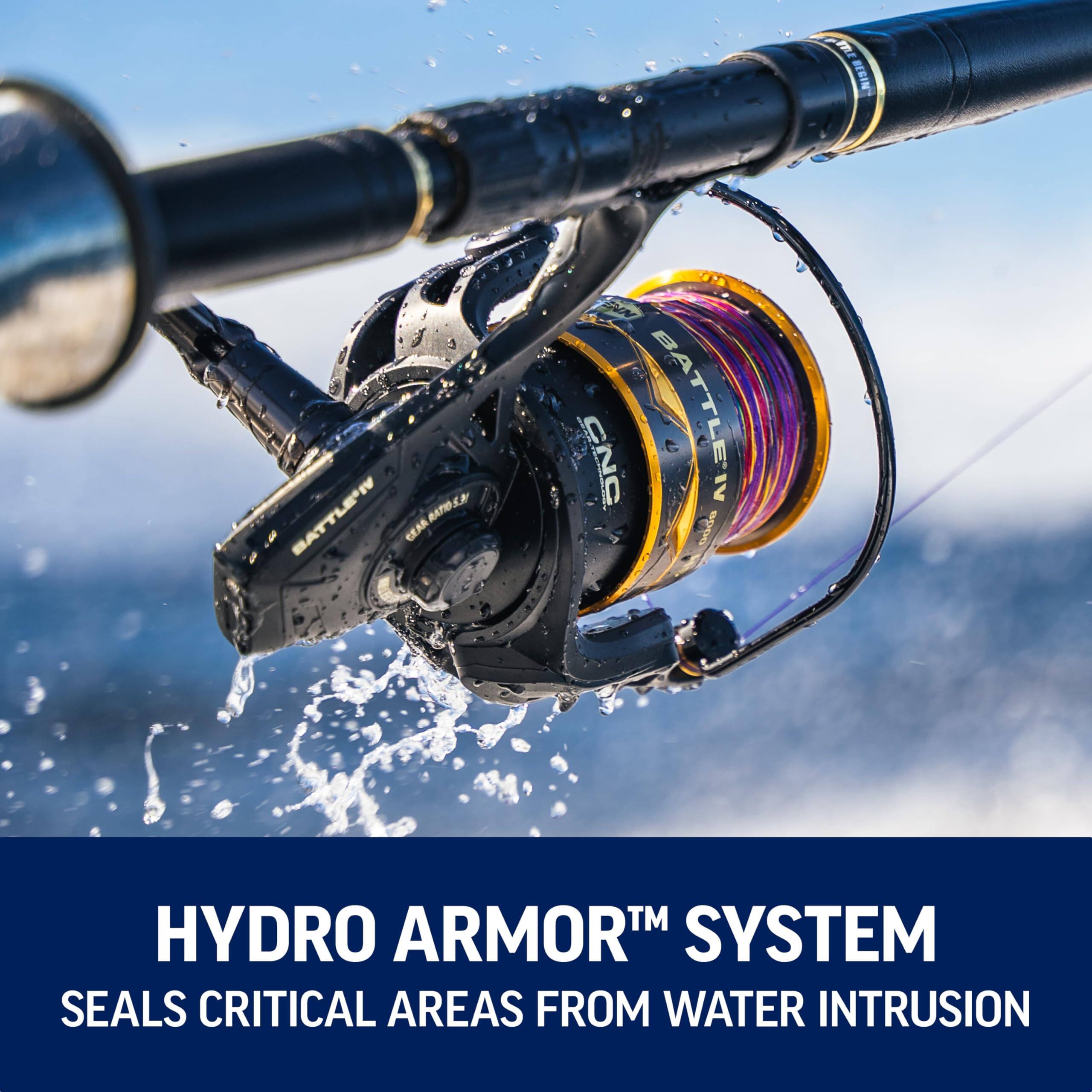 HYDRO ARMOR™ SYSTEM  
SEALS CRITICAL AREAS FROM WATER INTRUSION