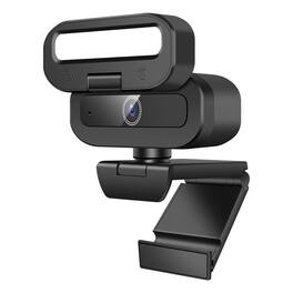 Cluzine - 4K Ultra HD USB Webcam with Fill Light Plug & Play for Live Streaming Meeting Online Class