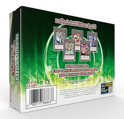 Konami Yu Gi Oh! Trading Card Game: Duelist's Advance Box 4 Pk with Exclusive Token Card 86864 - Best Buy Konami Yu Gi Oh! Trading Card Game: Duelist's Advance Box 4 Pk with Exclusive Token Card 86864 - Best Buy