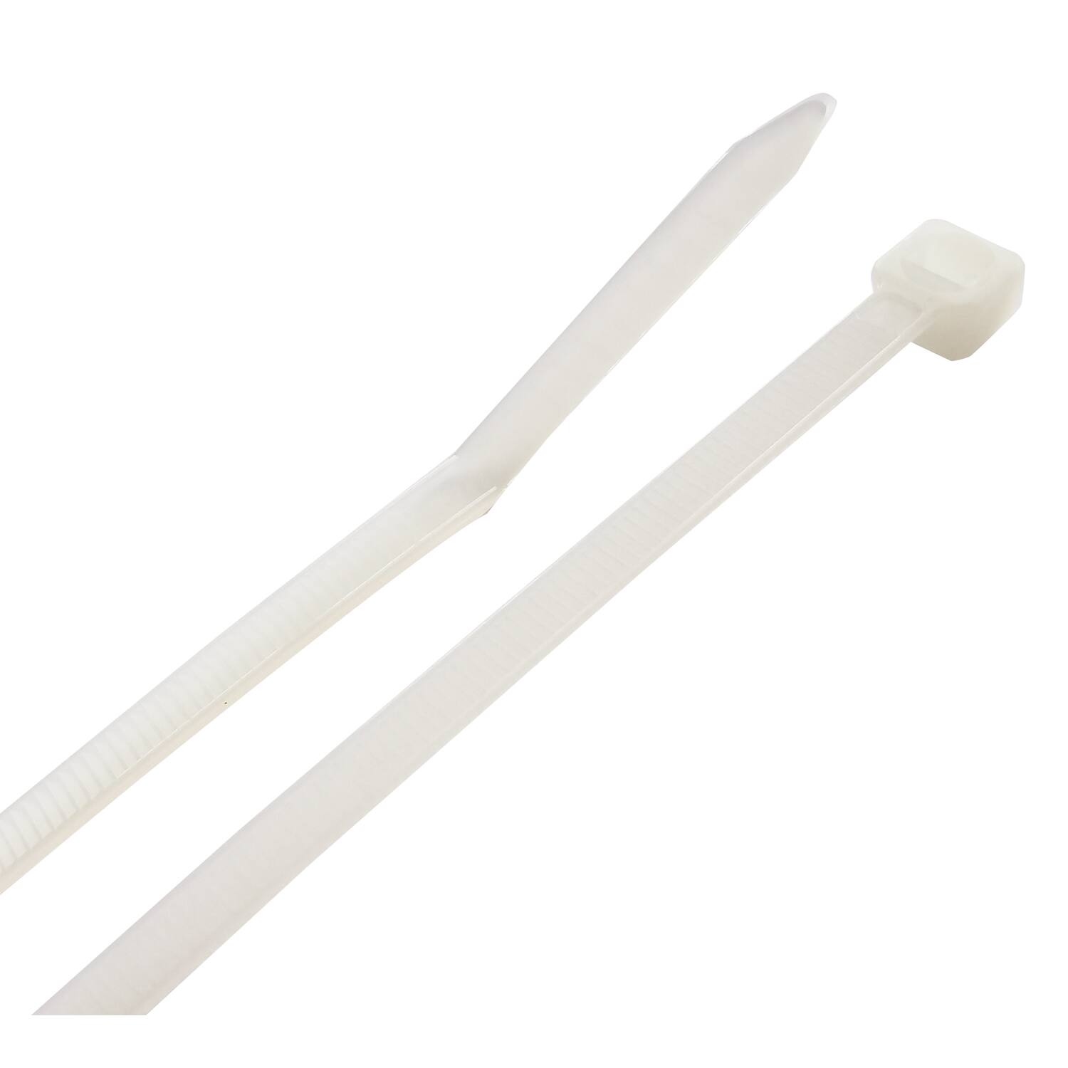 Front. Steel Grip - Steel Grip 8 in. L White Cable Tie 1000 pk.