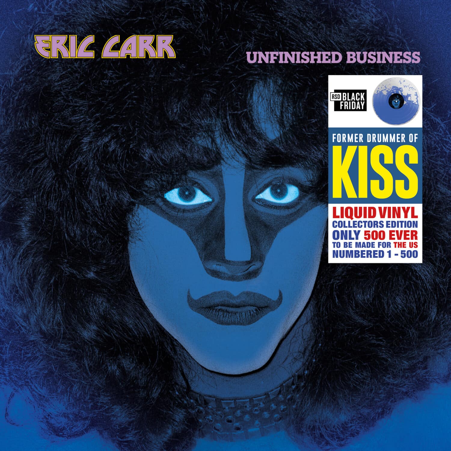 Eric Carr - Unfinished Business: The Liquid Vinyl Numbered Edition   - VINYL LP price history on PriceWatchPro