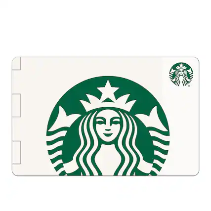 Front. Starbucks - $100 Gift Card.