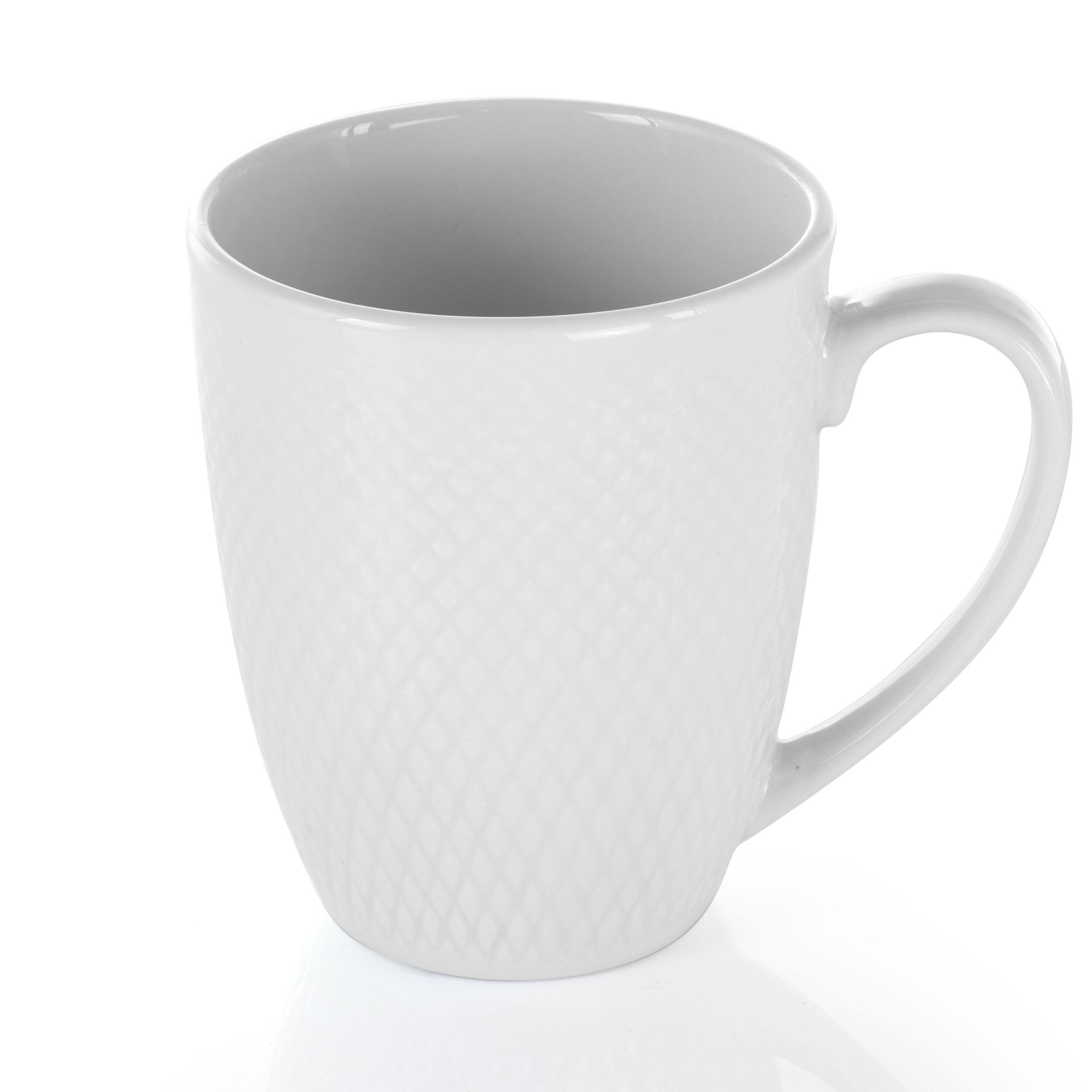 Alt View 8. Elama - Elama Maisy 18 Piece Round Porcelain Dinnerware Set in White - White.