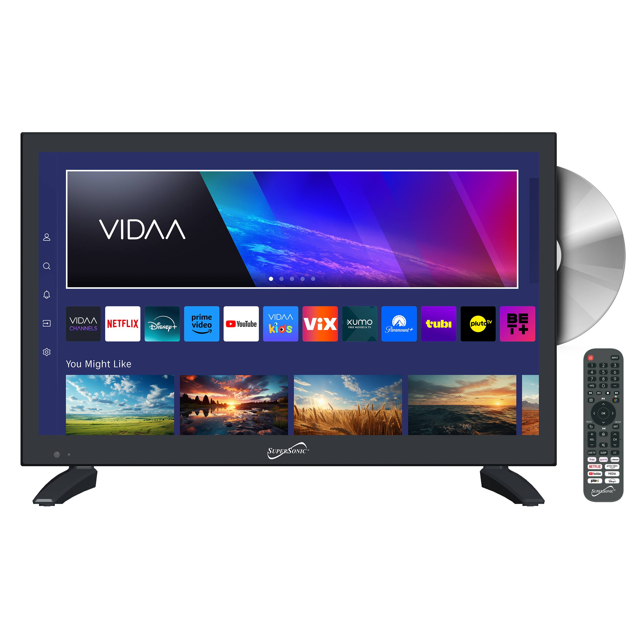 VIDAA e VIDAA NETFLIX OARELS Disney+ prime video VIDAA Youlube ViX xuma tubi kids I I I Fn piuto BE T+ C You Might Like - - . - - 3 - - - 5 + + . 4 - - - - . 1 . - . a - - - SUPERSONIC . . I - . - . - - - - - - - - - S -  : - - -