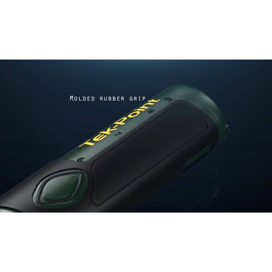 MOLDED RUBBER GRIP IN 8 Tek-Point 6