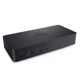 Dell - Refurbished Excellent - D6000S 65W Power Delivery Docking Station, Black 130W Power Adapter