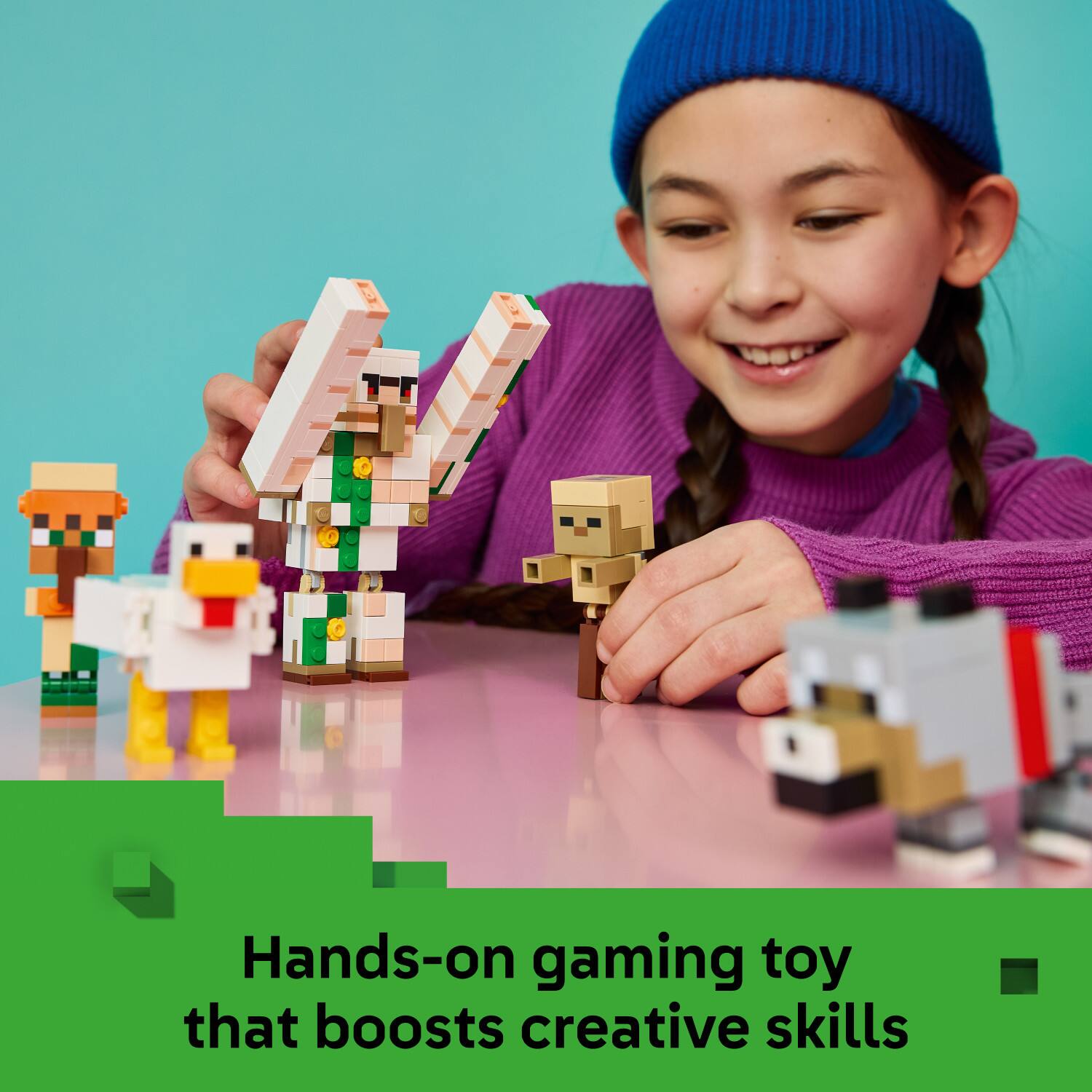 Hands-on gaming toy that boosts creative skills