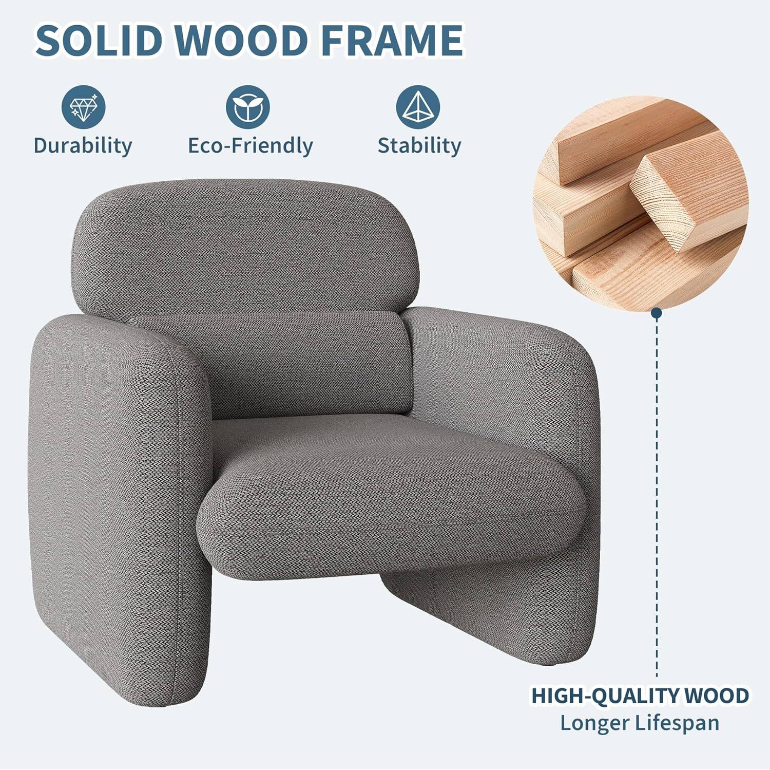 SOLID WOOD FRAME

- Durability
- Eco-Friendly
- Stability

HIGH-QUALITY WOOD
Longer Lifespan