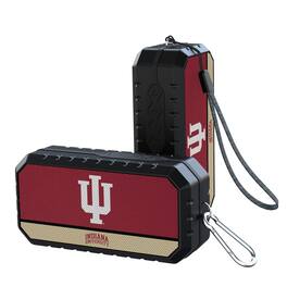 Keyscaper - Indiana Hoosiers End Zone Water Resistant Bluetooth Speaker - Multicolor