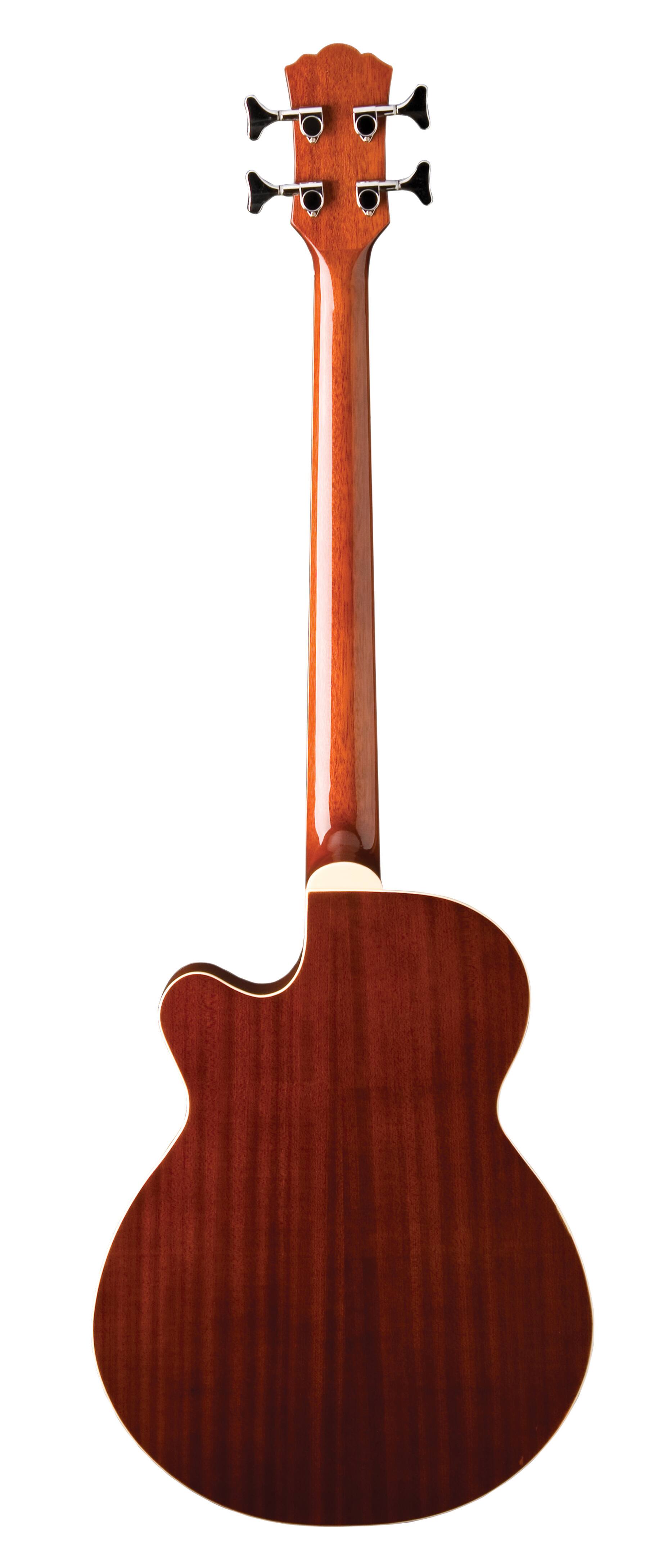 Alt View 1. Washburn - Washburn AB5K-A AB5 Cutaway Acoustic Electric Bass Guitar, Natural - Natural.