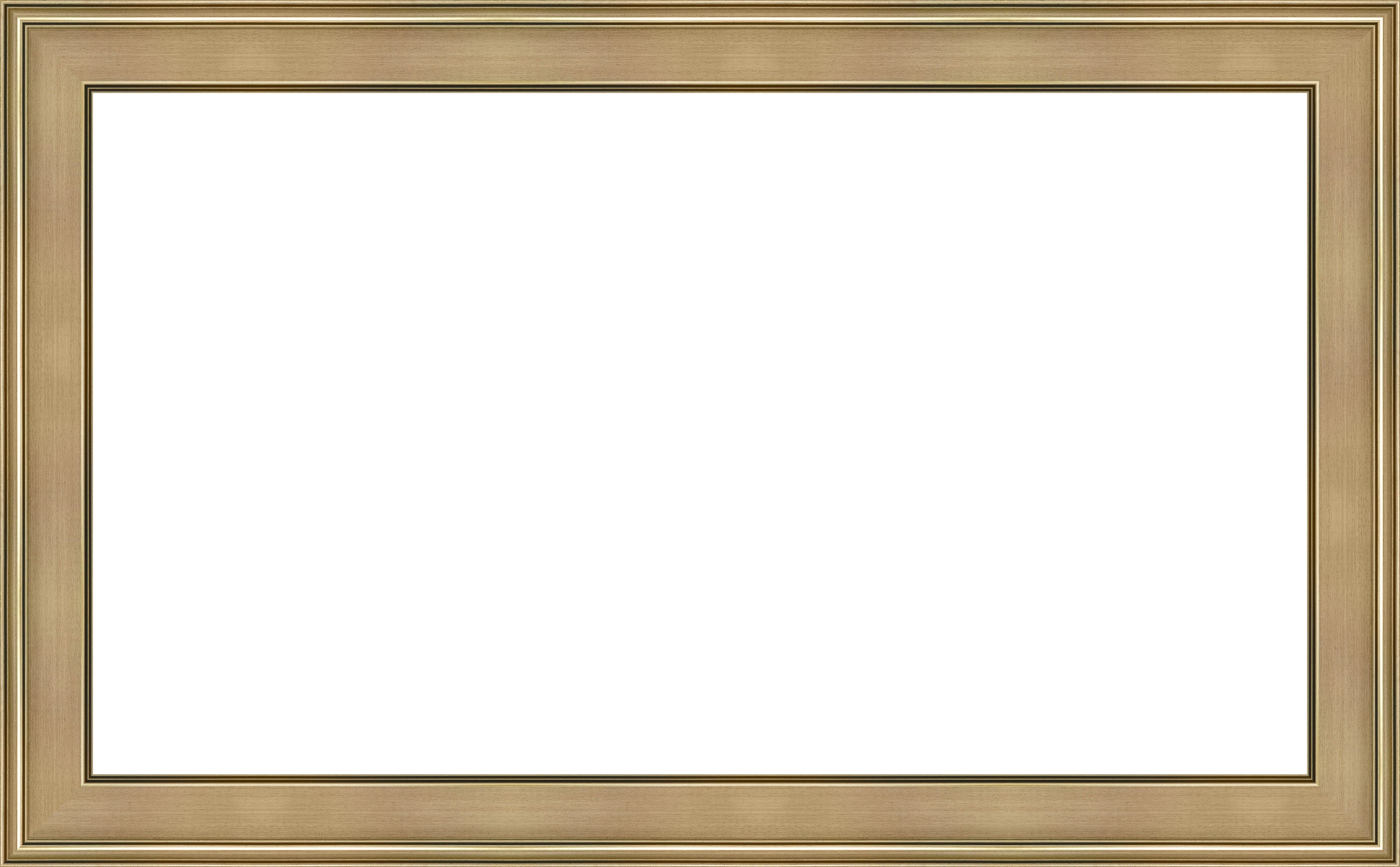 Alt View 15. Deco TV Frames - Premiere Bezel for Samsung the Frame TV - 32" - Champagne.