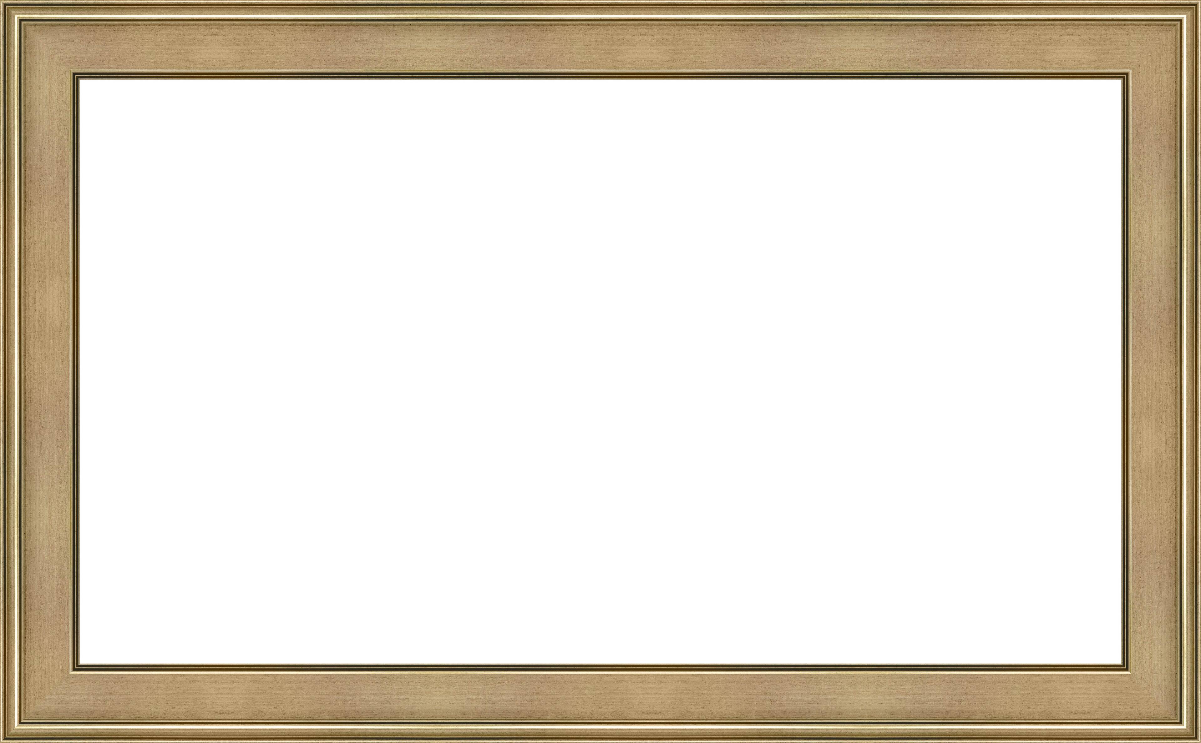 Alt View 15. Deco TV Frames - Premiere Bezel for Samsung the Frame TV - 32" - Champagne.