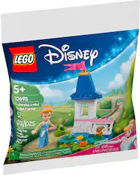 LEGO - ǀ Disney Cinderella's Mini Garden Castle Building Toy 30695 - Front_Zoom