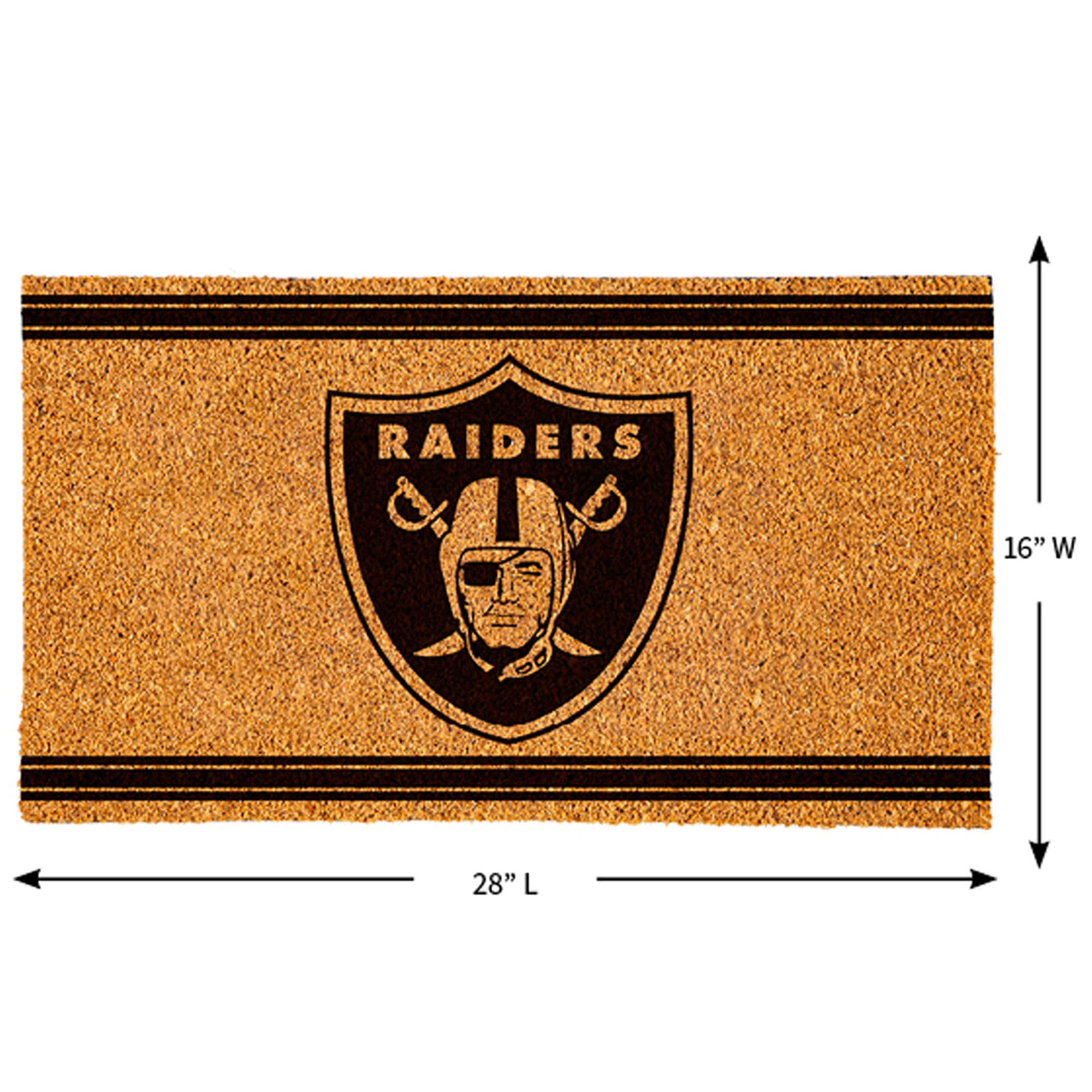 RAIDERS 16" W 28" L