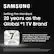 SAMSUNG
Setting the standard
20 years as the Global #1 TV Brand
7 YEARS OS Updates
Maximize your entertainment with updated apps, services and AI-powered features with up to 7 years of Tizen OS updates.
Source: Omdia, Feb-2026
Results are not an endorsement of Samsung. Any reliance on these results is at the third party's own risk.
Based on model year, requires internet connection and does not cover hardware-related performance, features, or durability.
Samsung Account required for network-based smart services including streaming apps and other smart features.
Computer, mobile or other device may be necessary to create/log in to Samsung Account (free to download and create).
Without Account log in, only external device connections (e.g. via HDMI) and terrestrial/over-the-air TV (only for TVs with tuners) available.
