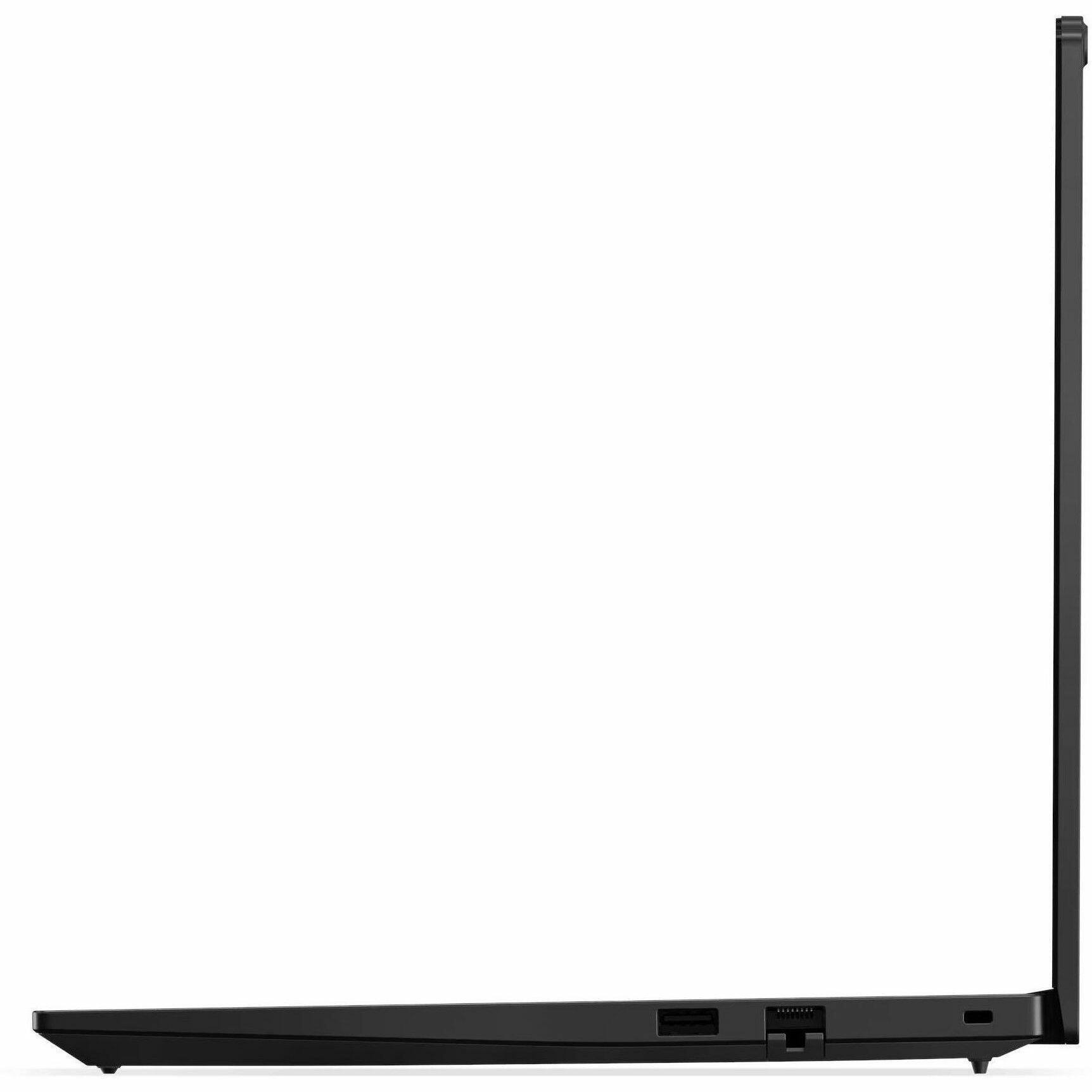 Alt View 5. Lenovo - E14 AMD G7 3.30 GHz W11P64 16.0GB 512GB PCIe 14 - ThinkPad E14 AMD G7, AMD Ryzen™ 7 250 (3.30GHz, 16MB), 14" WUXGA - Eclipse Black.