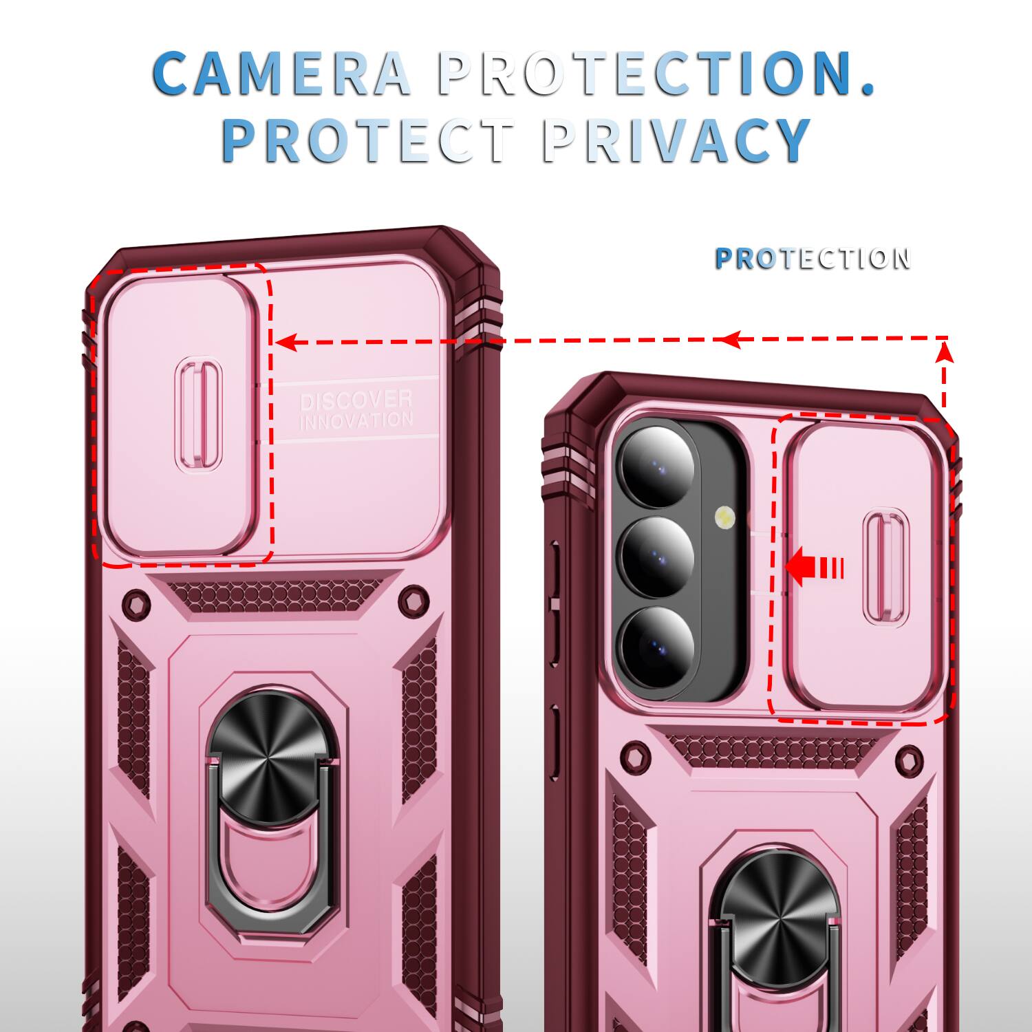 CAMERA PROTECTION.  
PROTECT PRIVACY  
PROTECTION  
DISCOVER INNOVATION